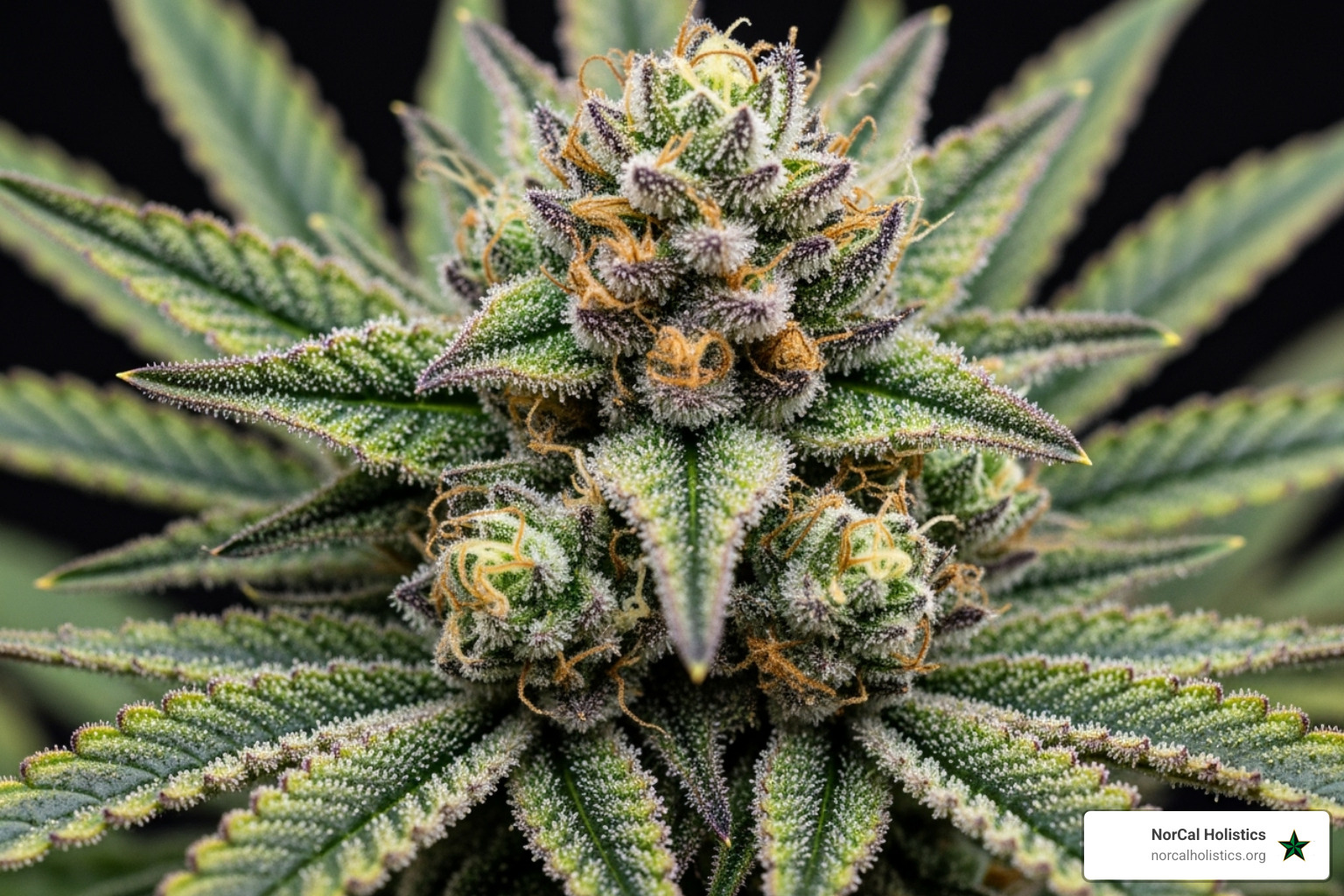 high-quality cannabis bud showing vibrant colors and trichomes - quality cannabis products