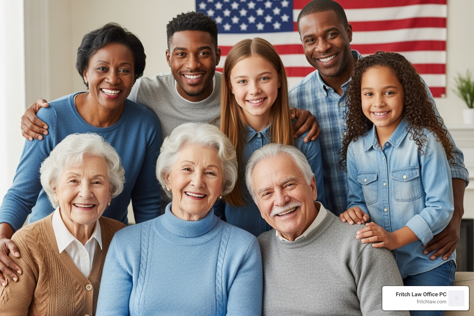 multi-generational family smiling - cost of trust vs will