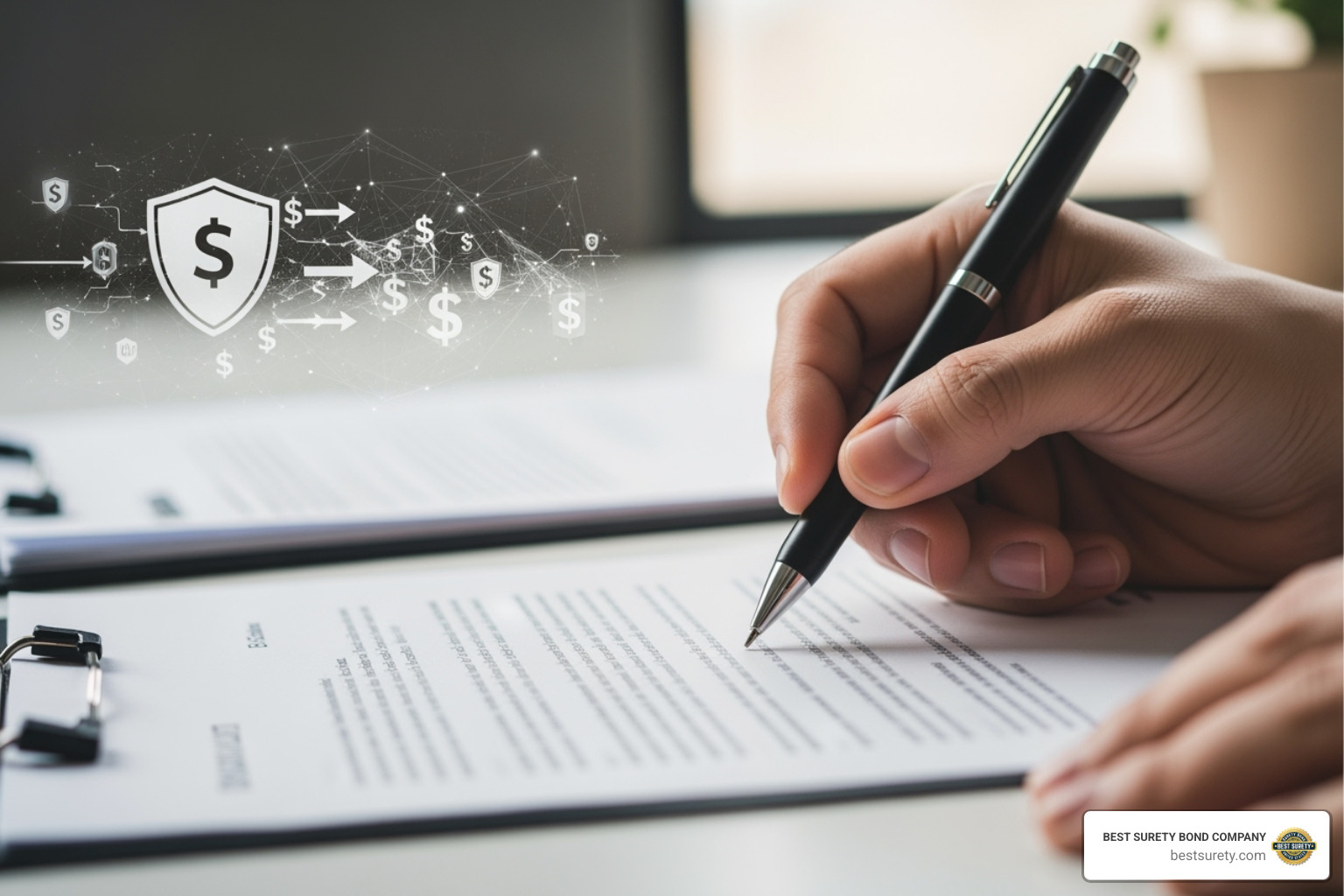 Image of a flowchart showing the surety bond process from application to claim - surety bond nationwide