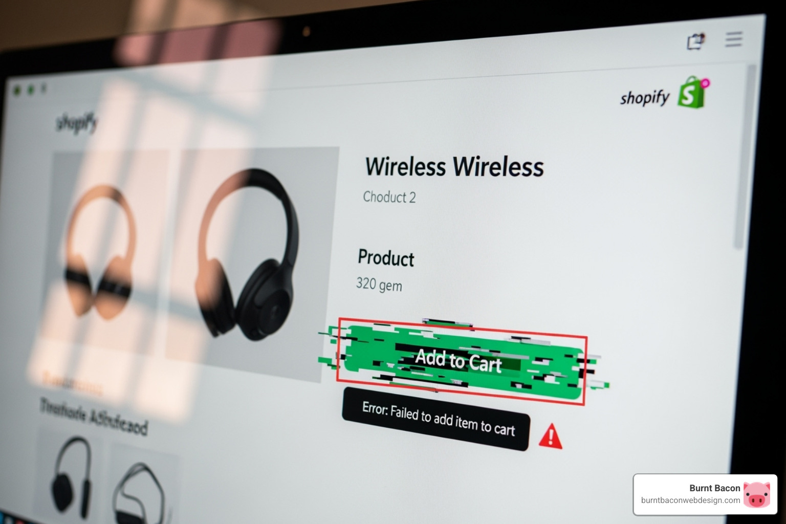 A broken "Add to Cart" button on a Shopify product page - Ongoing Shopify support A broken "Add to Cart" button on a Shopify product page - Ongoing Shopify support