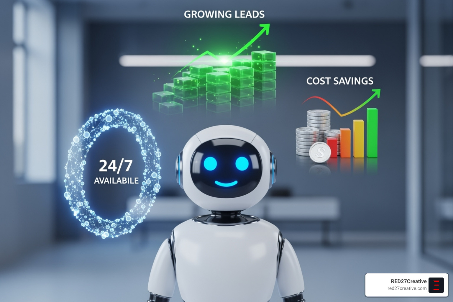 Chatbot marketing benefits such as 24/7 support, lead generation, and cost savings - Chatbot for digital marketing Chatbot marketing benefits such as 24/7 support, lead generation, and cost savings - Chatbot for digital marketing