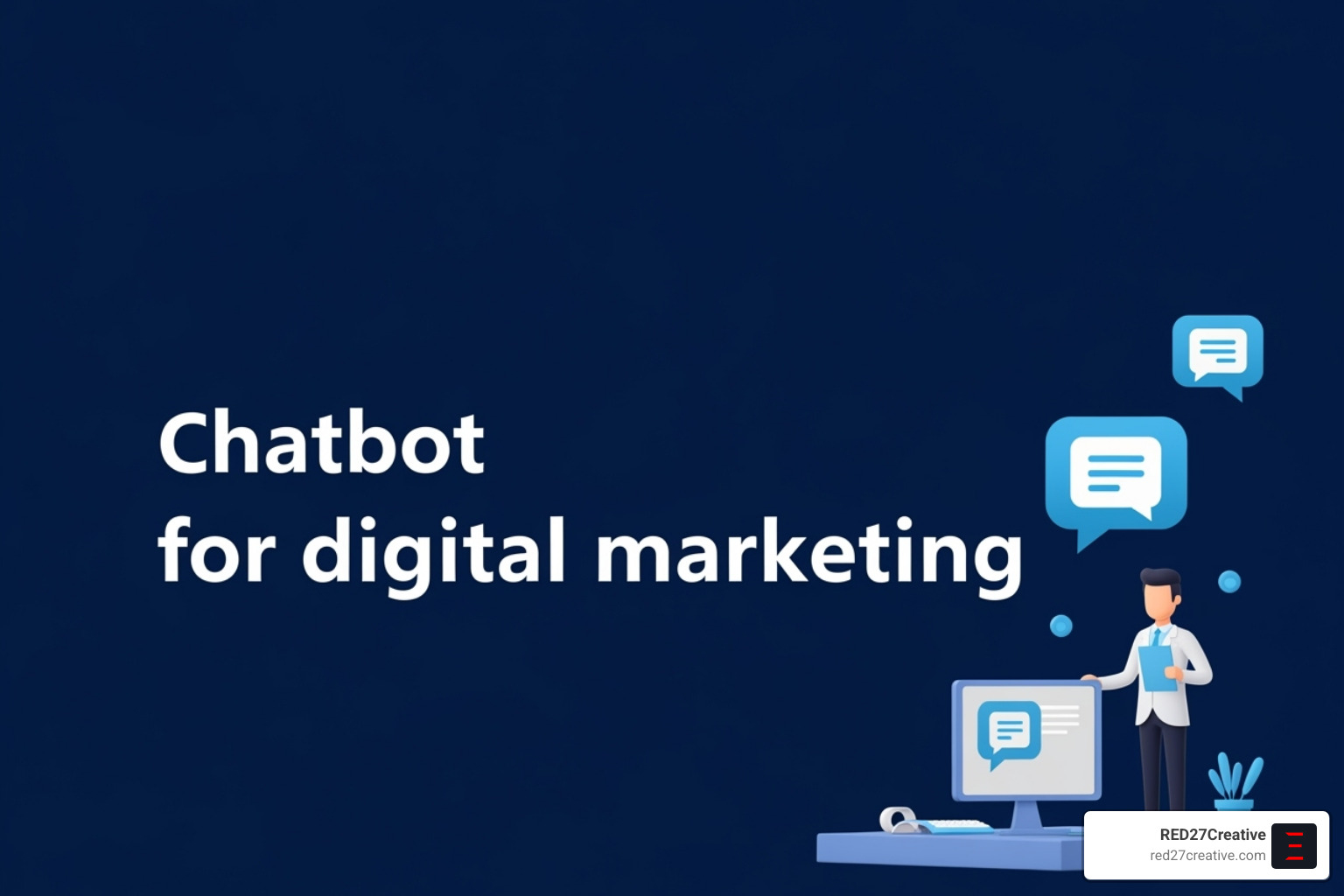 User being seamlessly handed off from a chatbot to a human agent - Chatbot for digital marketing User being seamlessly handed off from a chatbot to a human agent - Chatbot for digital marketing