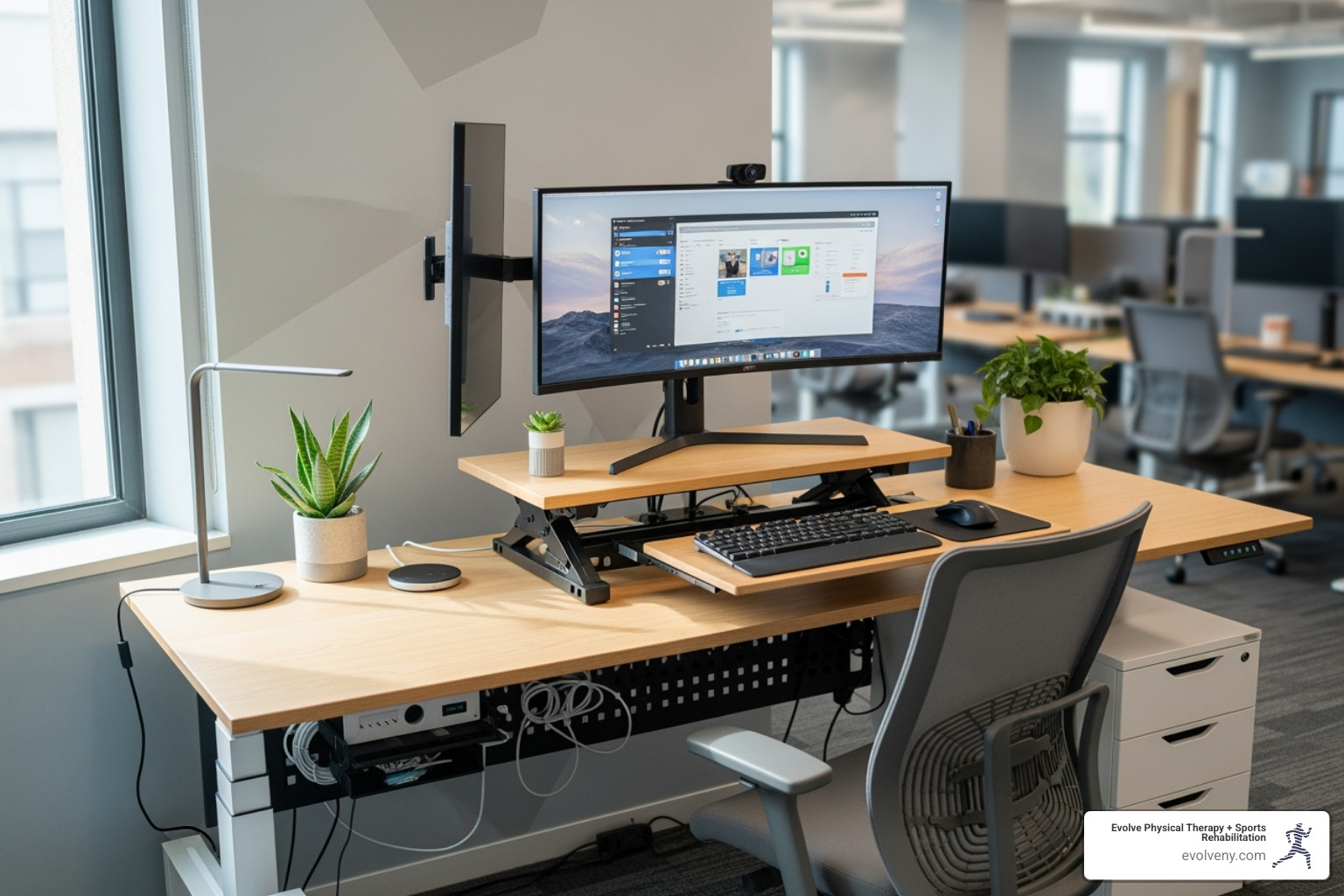 computer workstation - best posture for computer work