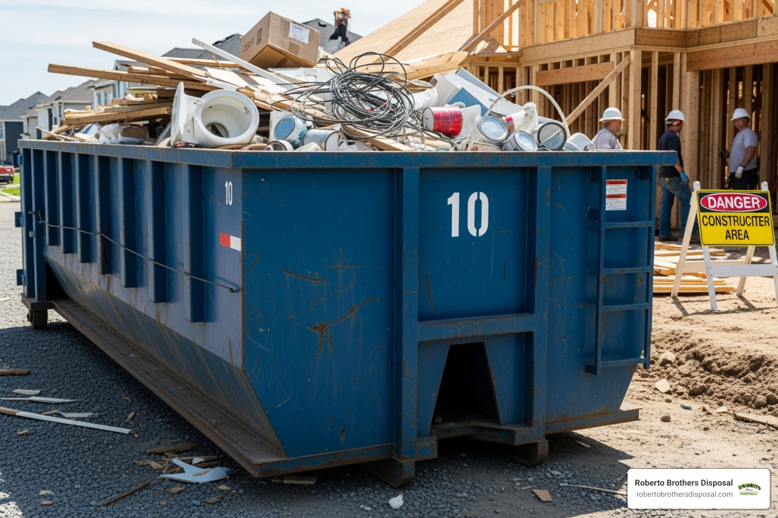 10 yard dumpster - average cost of 10 yard dumpster