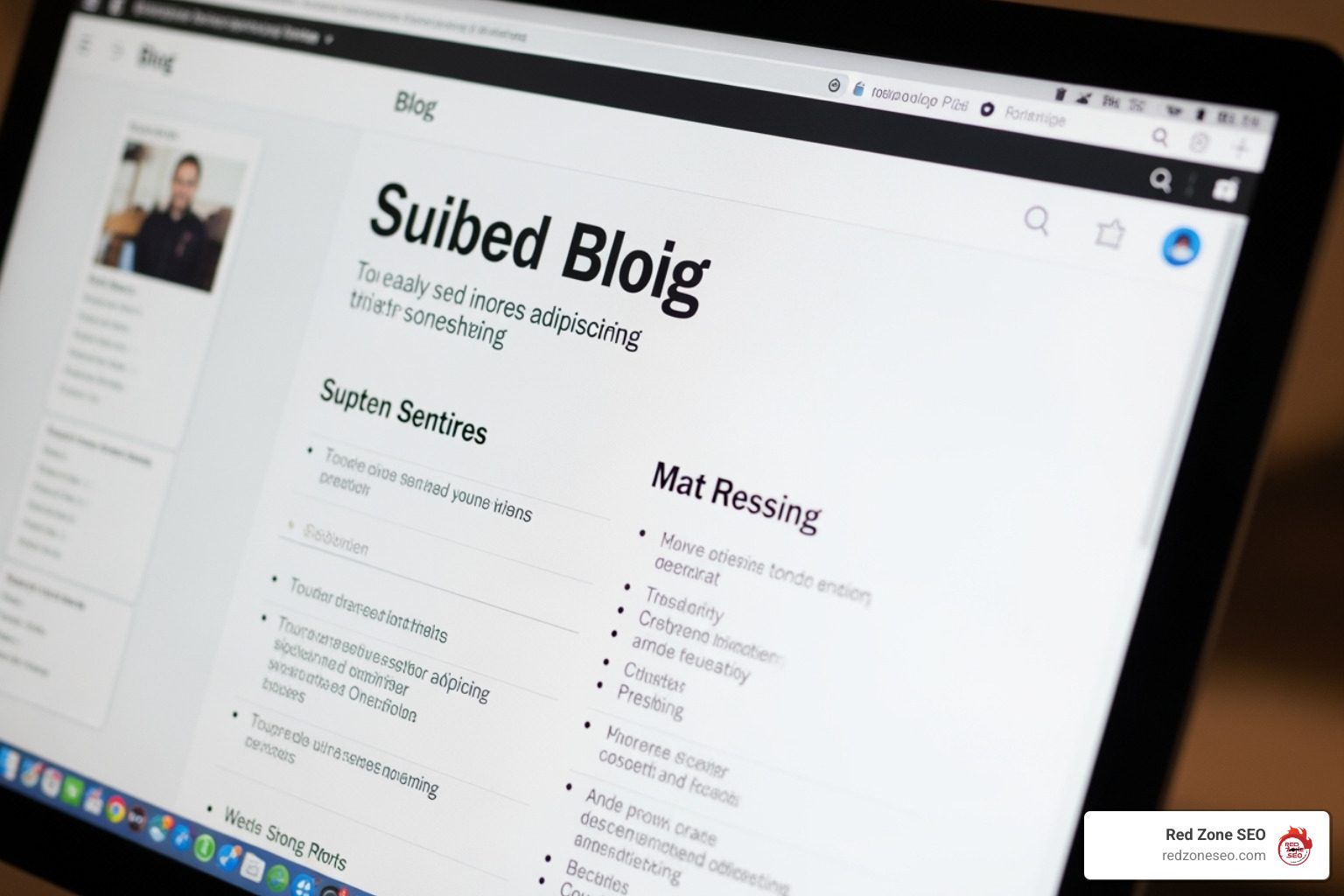 well-structured blog post with clear headings and bullet points - what are on page seo factors