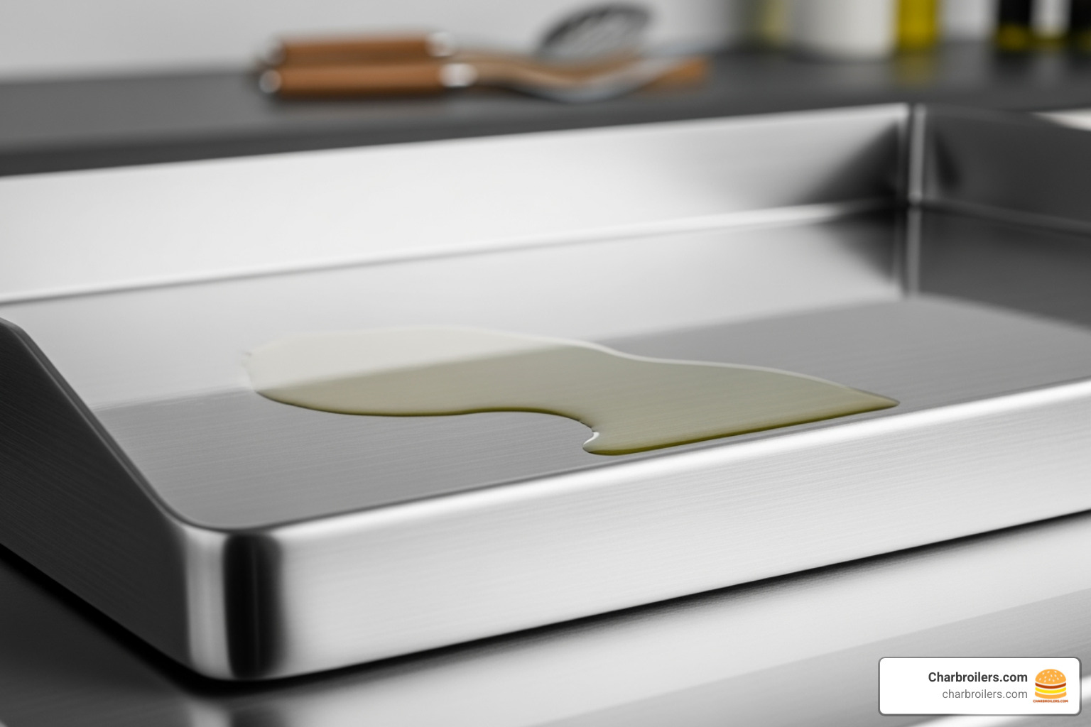 of the 1-inch thick polished steel griddle plate - attg 36