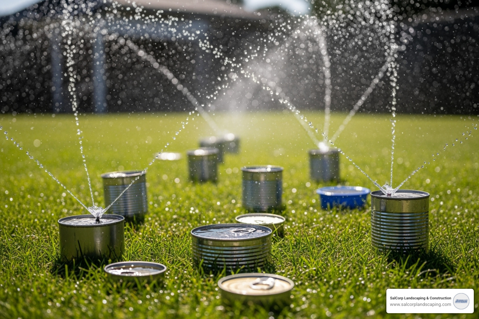 tuna can test - irrigation system maintenance schedule