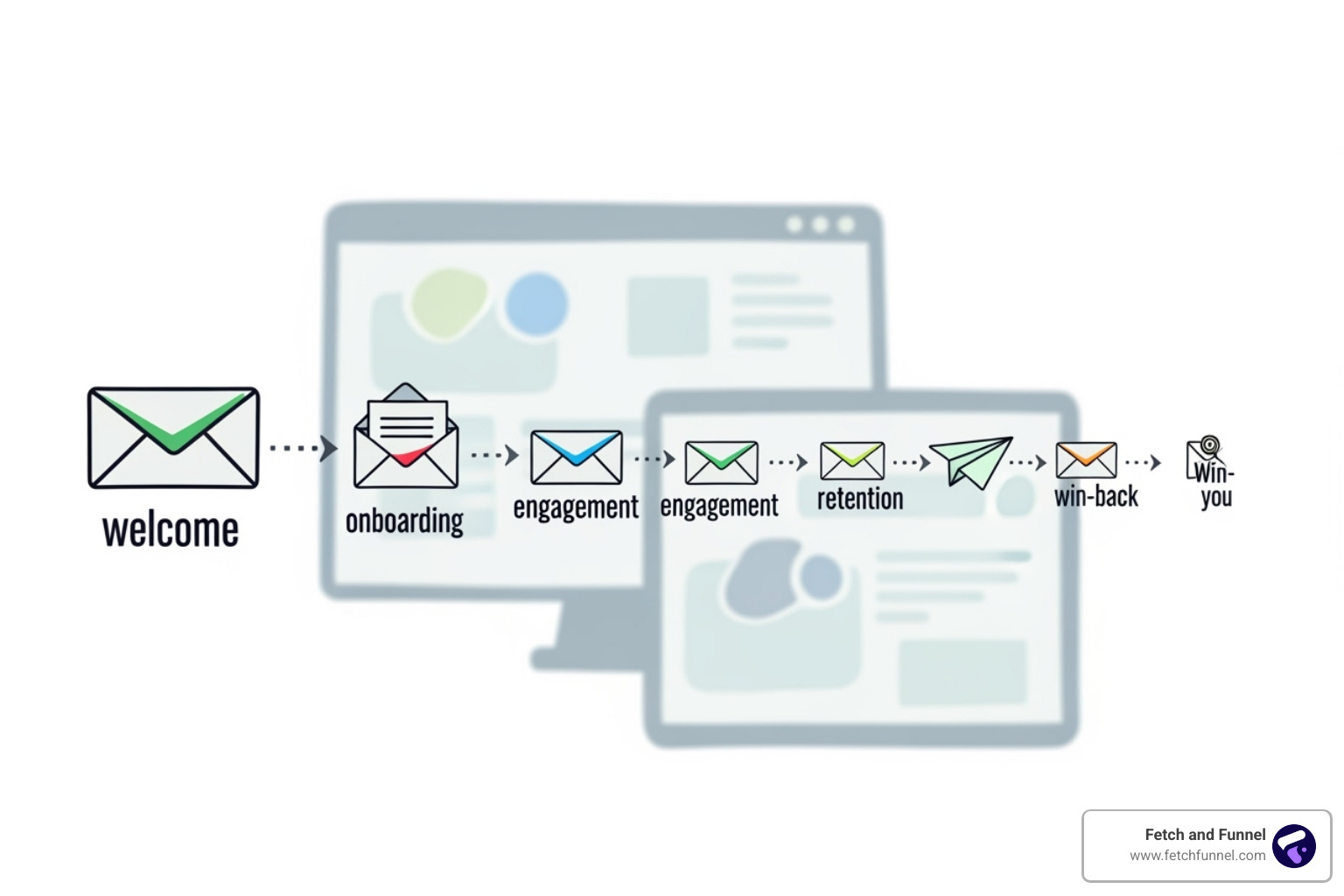 email marketing flow - retargeting and remarketing