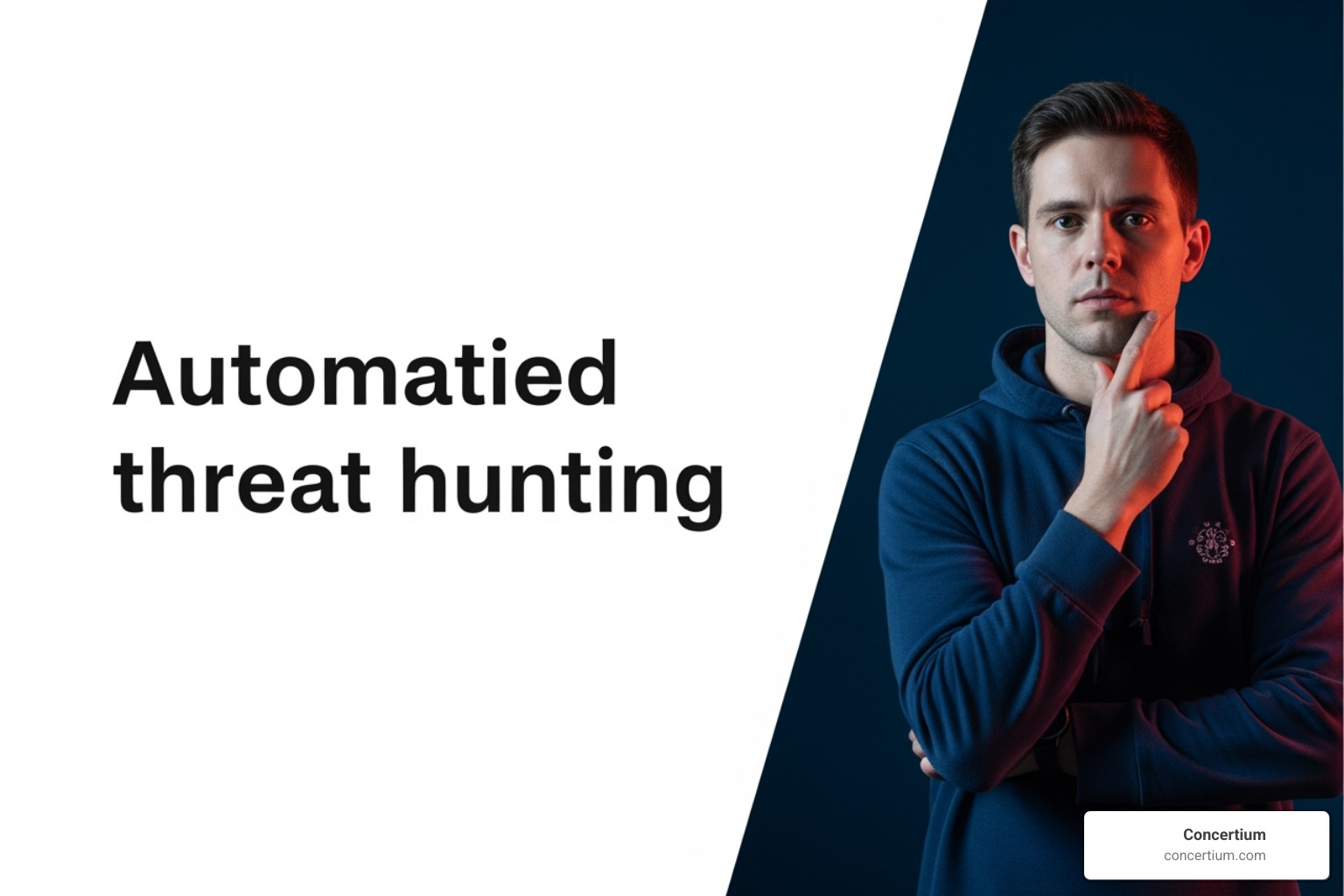 magnifying glass over digital code, symbolizing a hunt - automated threat hunting