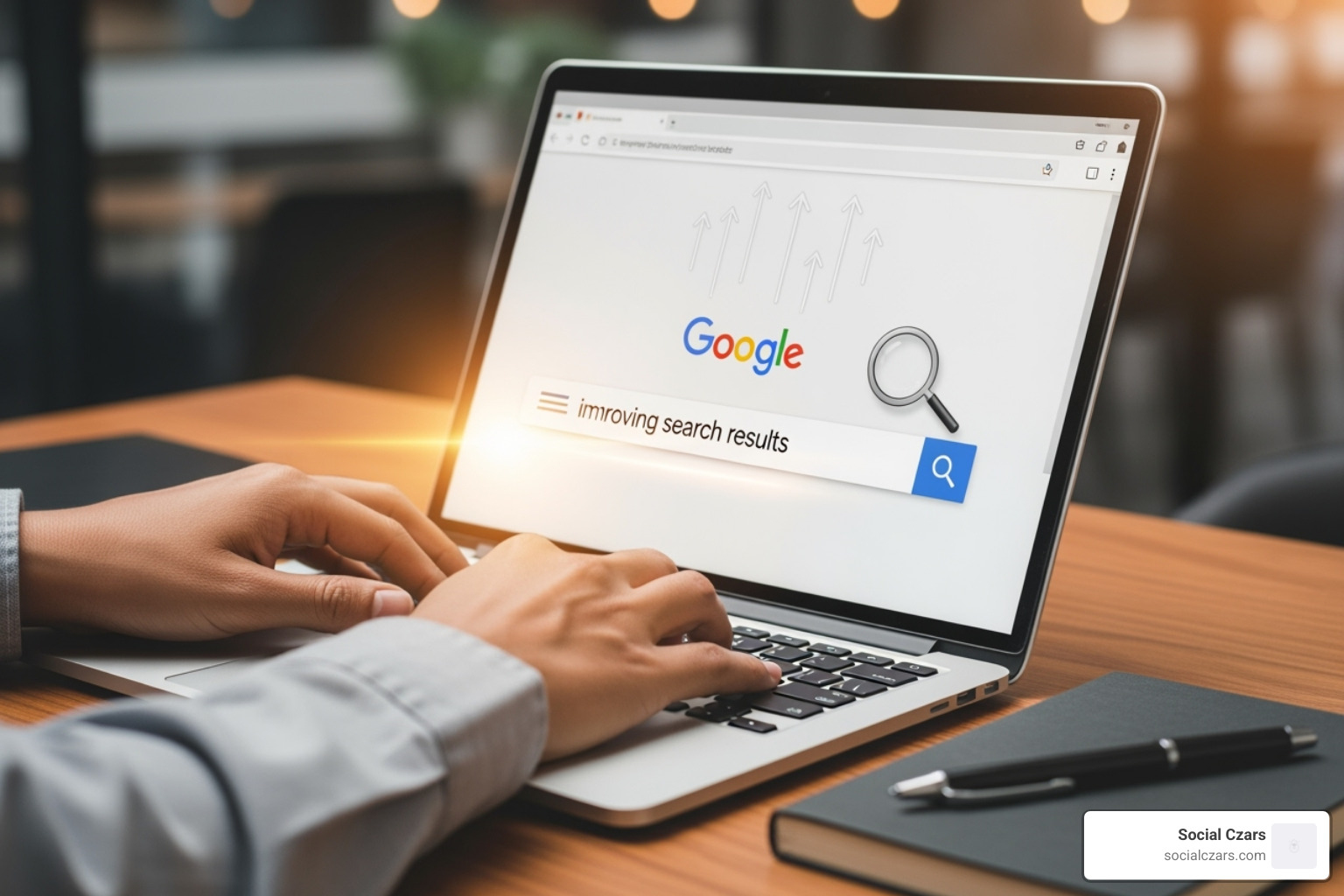 Image of a rich snippet in Google search results - improve google search results