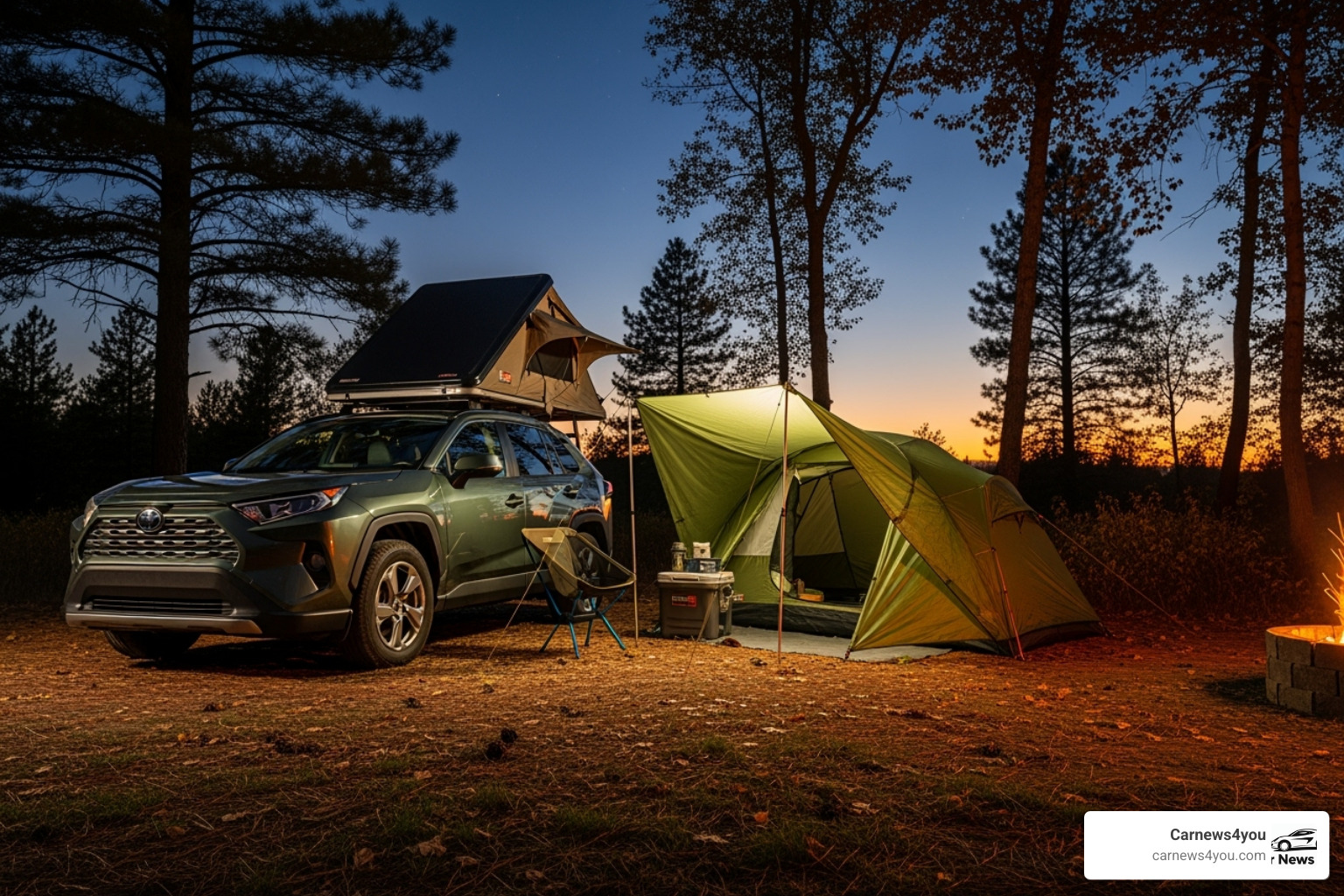 Toyota RAV4 camping - best small suv to sleep in Toyota RAV4 camping - best small suv to sleep in