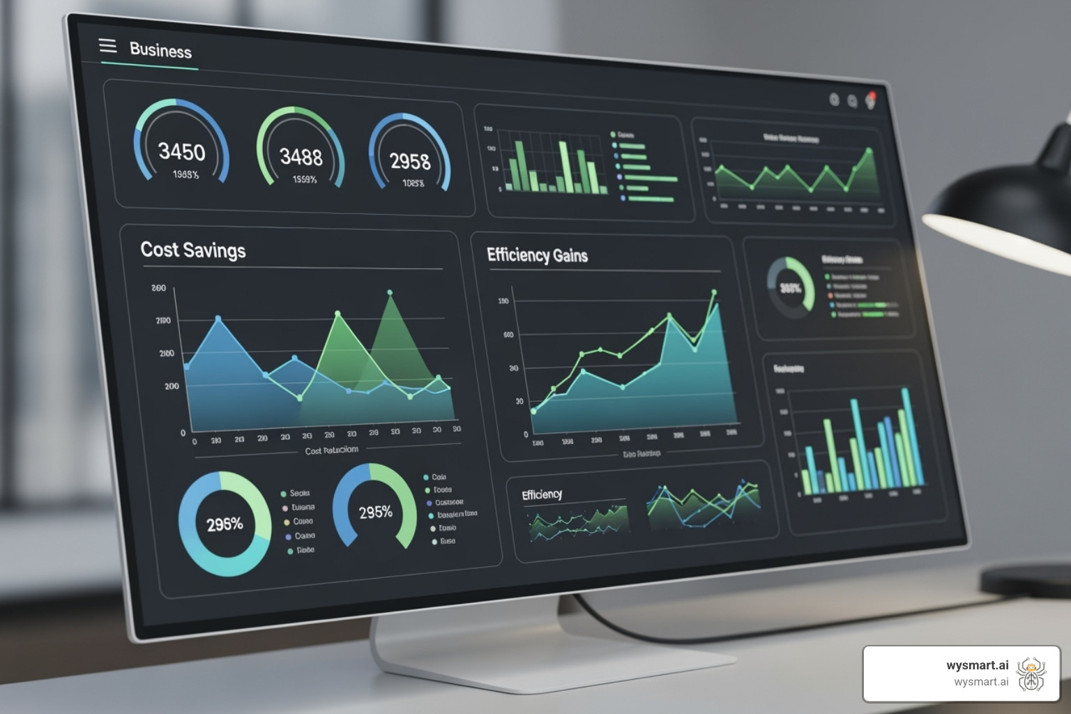 dashboard showing KPIs like cost savings and efficiency gains - rpa enterprise architecture dashboard showing KPIs like cost savings and efficiency gains - rpa enterprise architecture