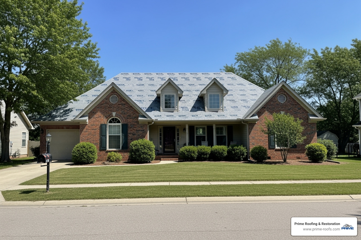 FORTIFIED Home logo or a home being upgraded - Alabama roof repair FORTIFIED Home logo or a home being upgraded - Alabama roof repair