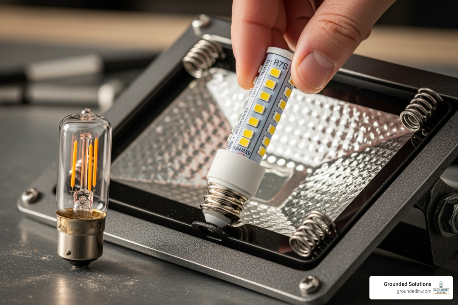 R7S retrofit - Replace halogen with LED