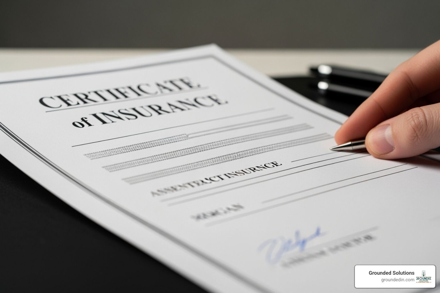 a certificate of insurance for an excavation company - Licensed bonded insured excavation contractor a certificate of insurance for an excavation company - Licensed bonded insured excavation contractor