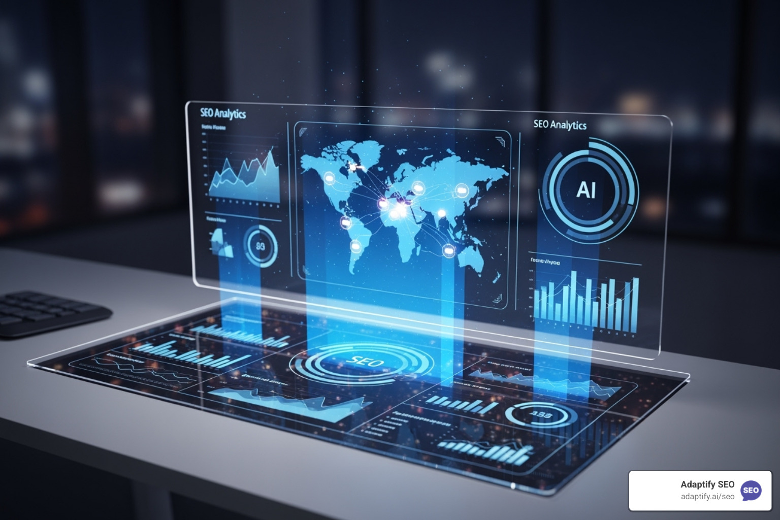 AI-generated SEO report with predictive analytics - seo tools optimization