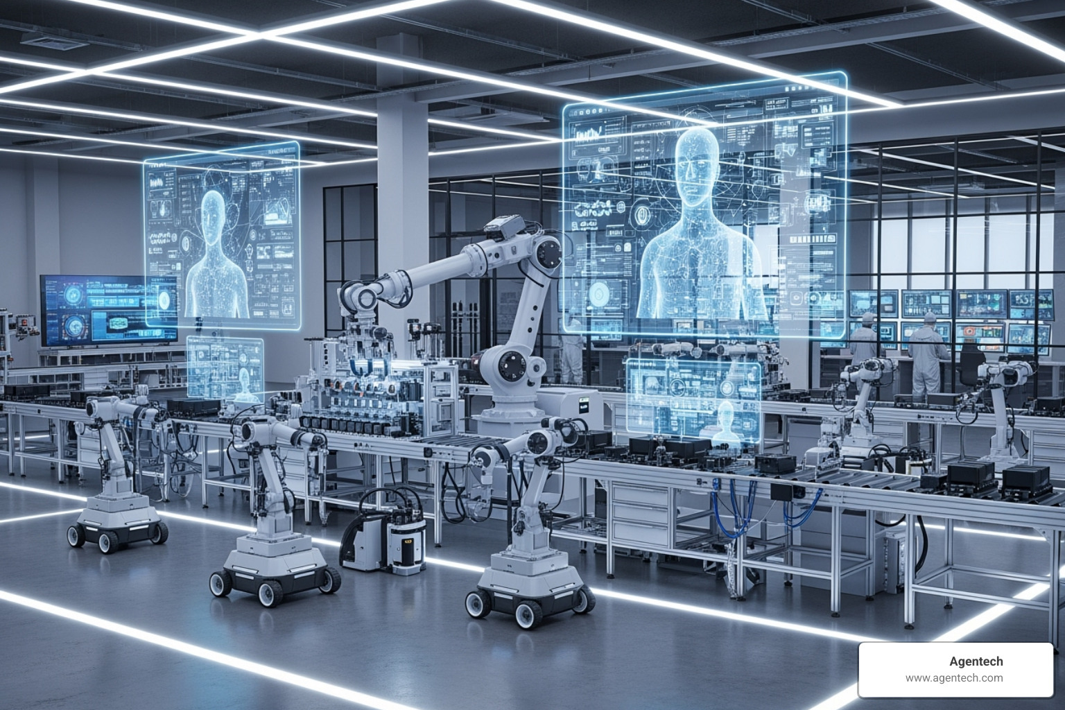 AI agents working in an industrial or business setting - agentic ai definition