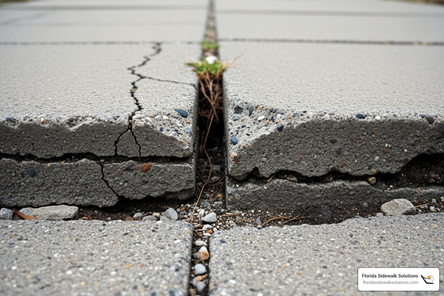 sidewalk trip hazards - Concrete walkway repairs