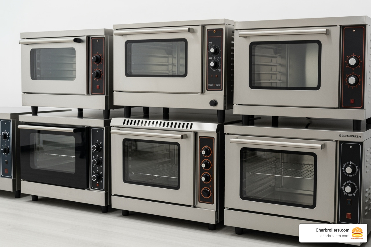 various full-size countertop convection ovens side-by-side to show different styles - full size commercial countertop convection oven