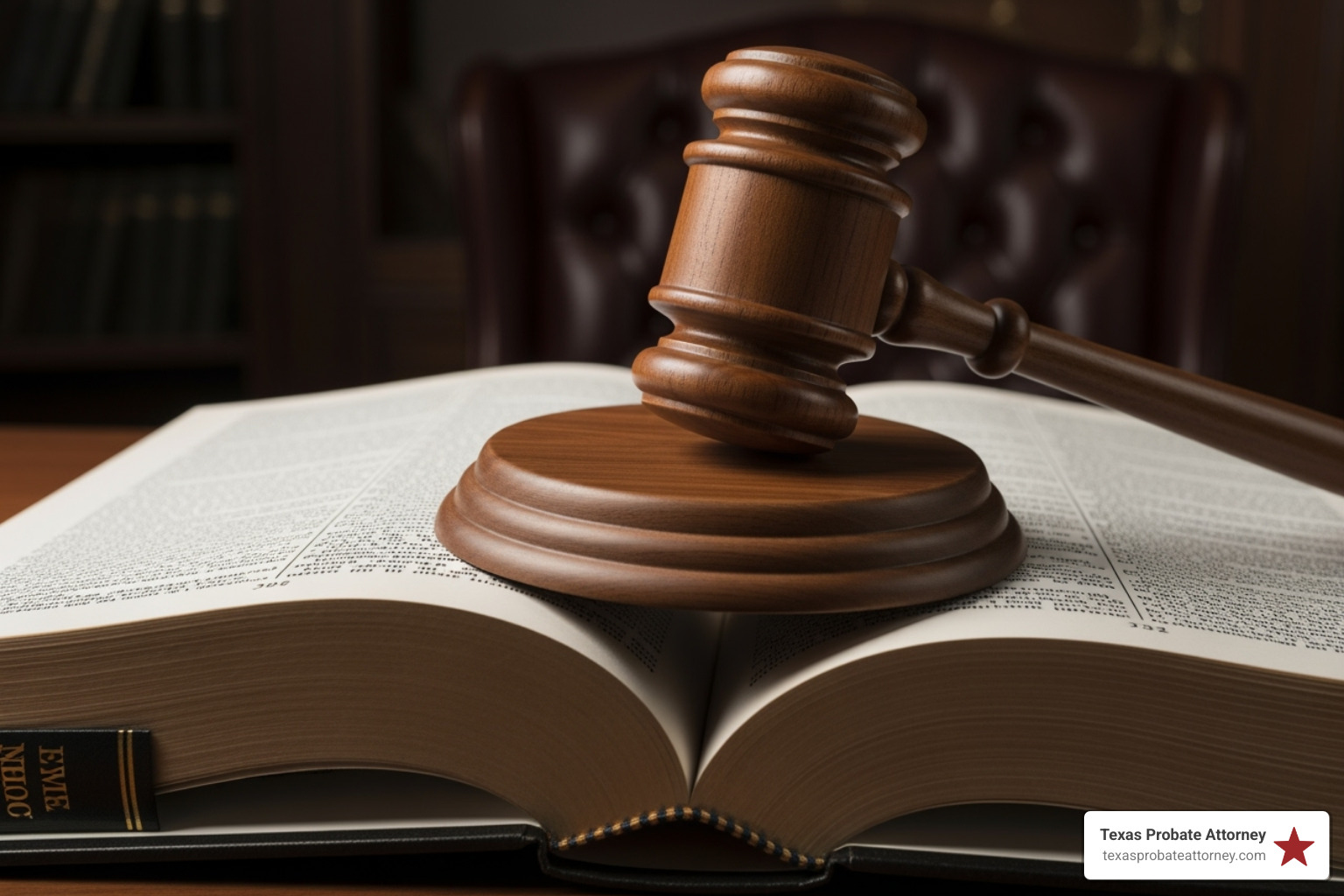 gavel resting on law book - time limit for challenging a will