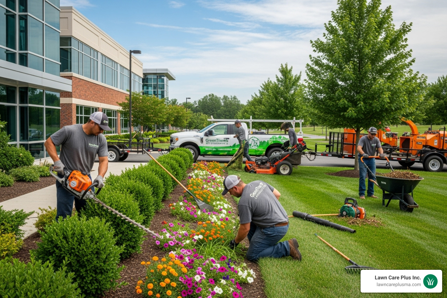 professional landscaping crew - commercial landscape professional landscaping crew - commercial landscape