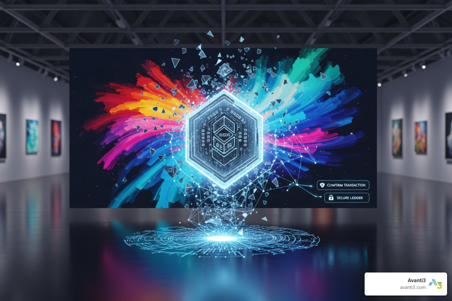 Process of minting and selling an NFT - nft art marketplace