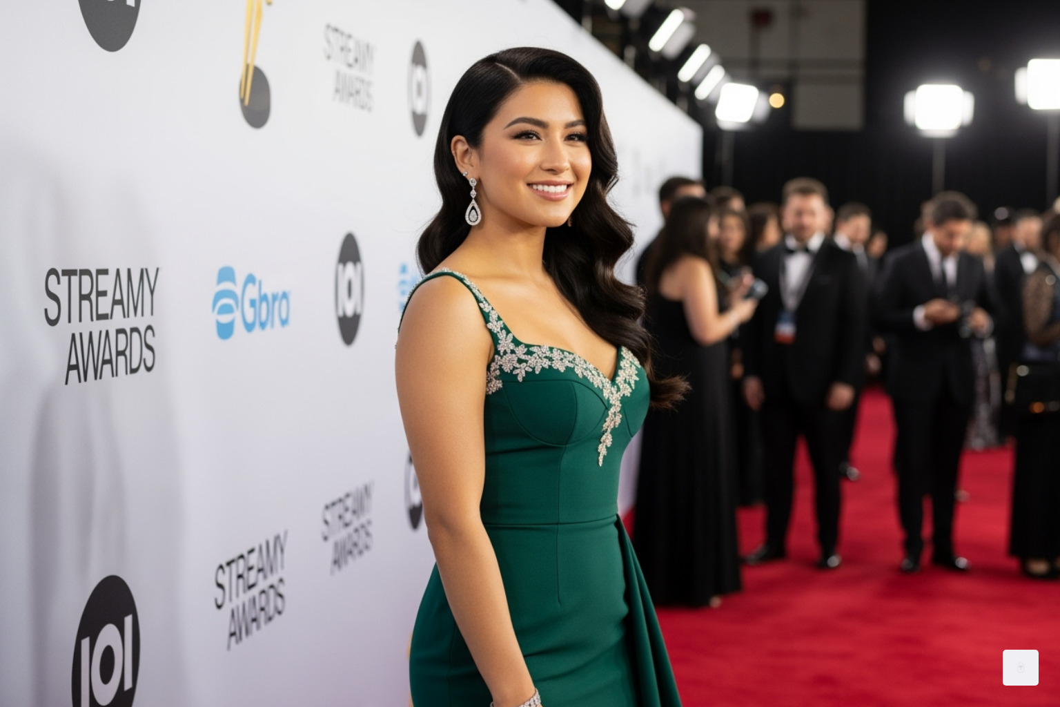 Fedha Sinon at the Streamy Awards - pinky doll