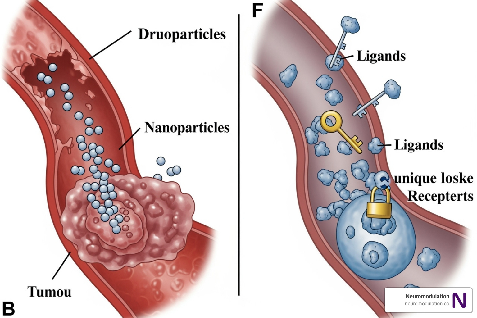 Illustration of active targeting (ligand-receptor binding) versus passive targeting (EPR effect) of drug delivery systems - what is targeted drug delivery