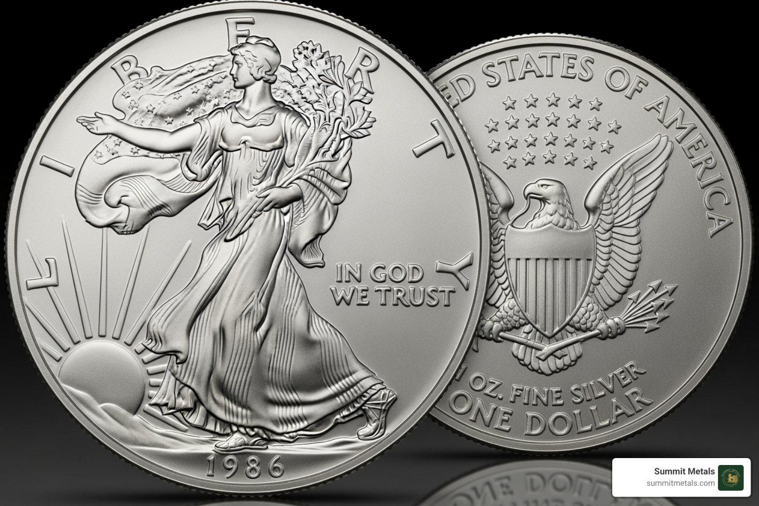 1986 American Silver Eagle - silver eagles today