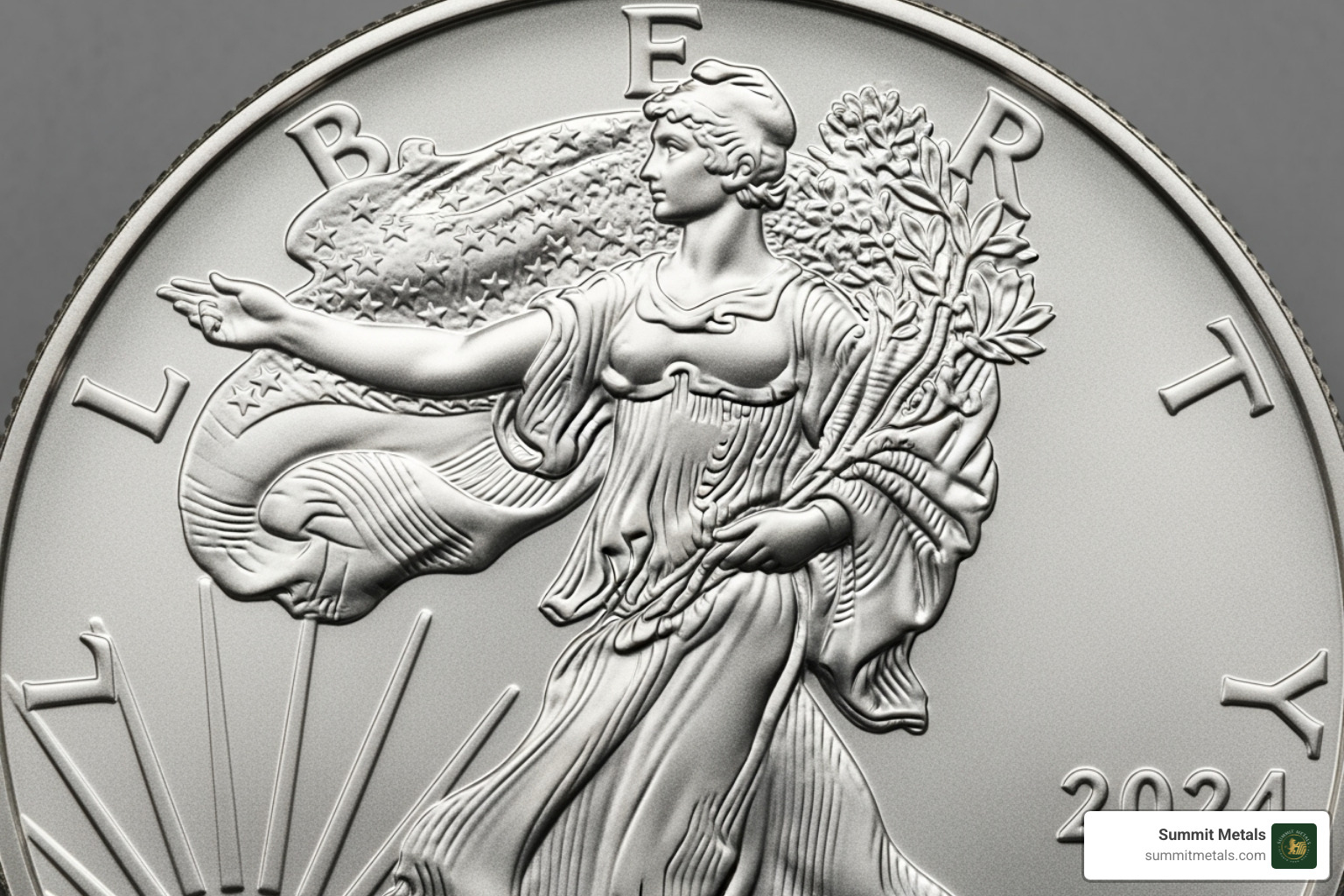 Walking Liberty design in detail - investing in silver eagles