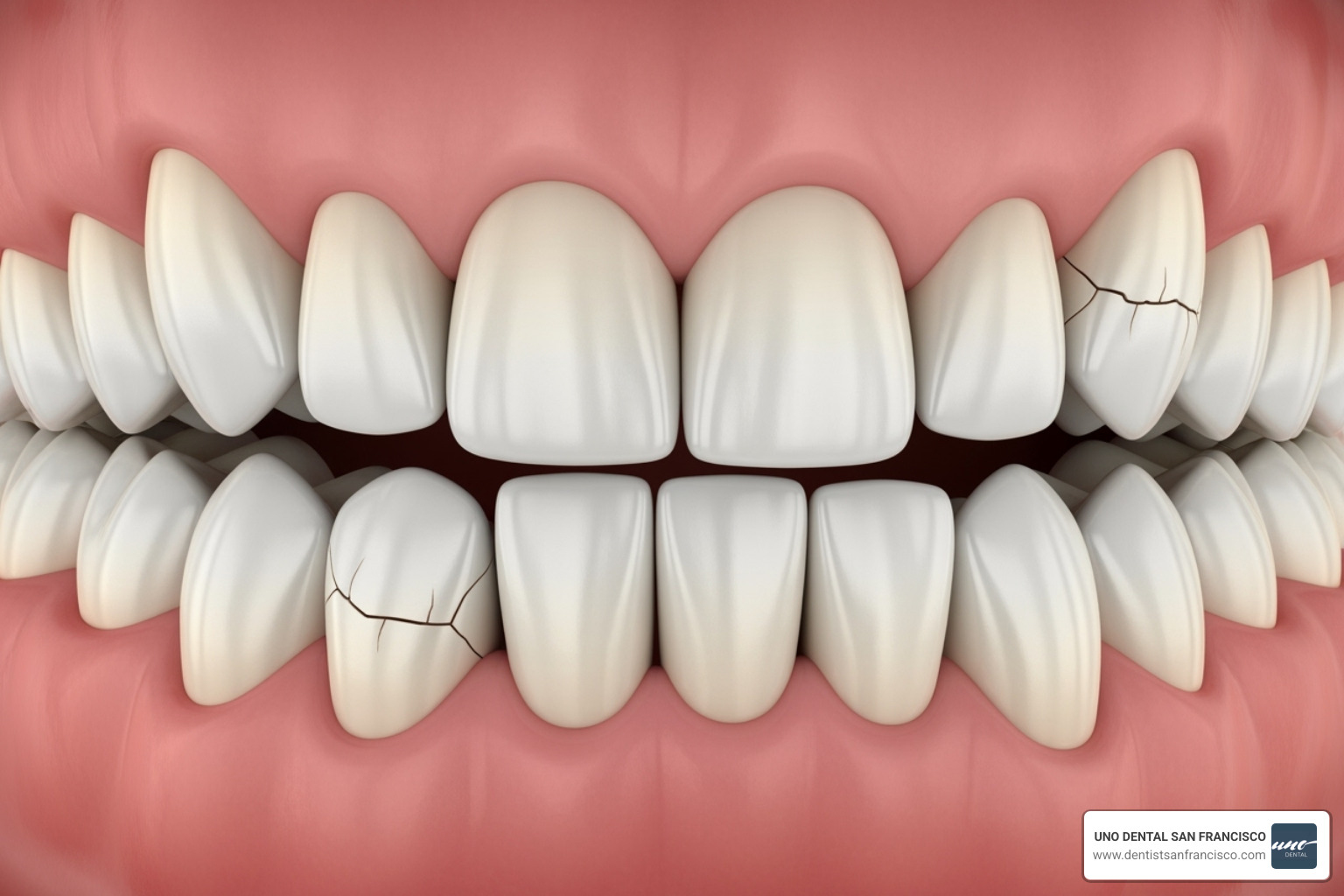 Image illustrating how teeth can shift back to their original position - teeth after braces