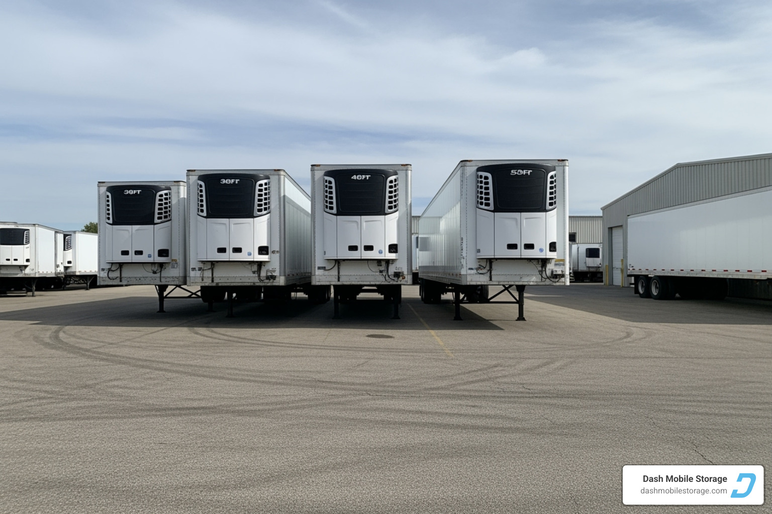 different reefer trailer sizes - reefer trailer rentals near me