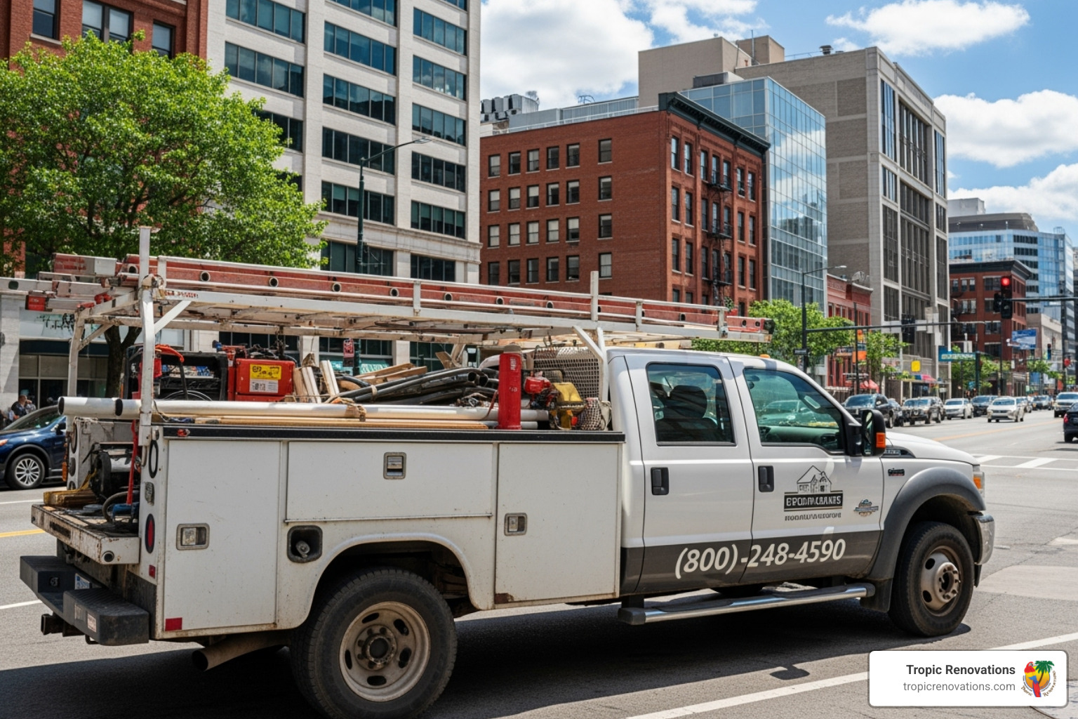 contractor's truck with a local phone number - how to choose a home remodeling contractor contractor's truck with a local phone number - how to choose a home remodeling contractor