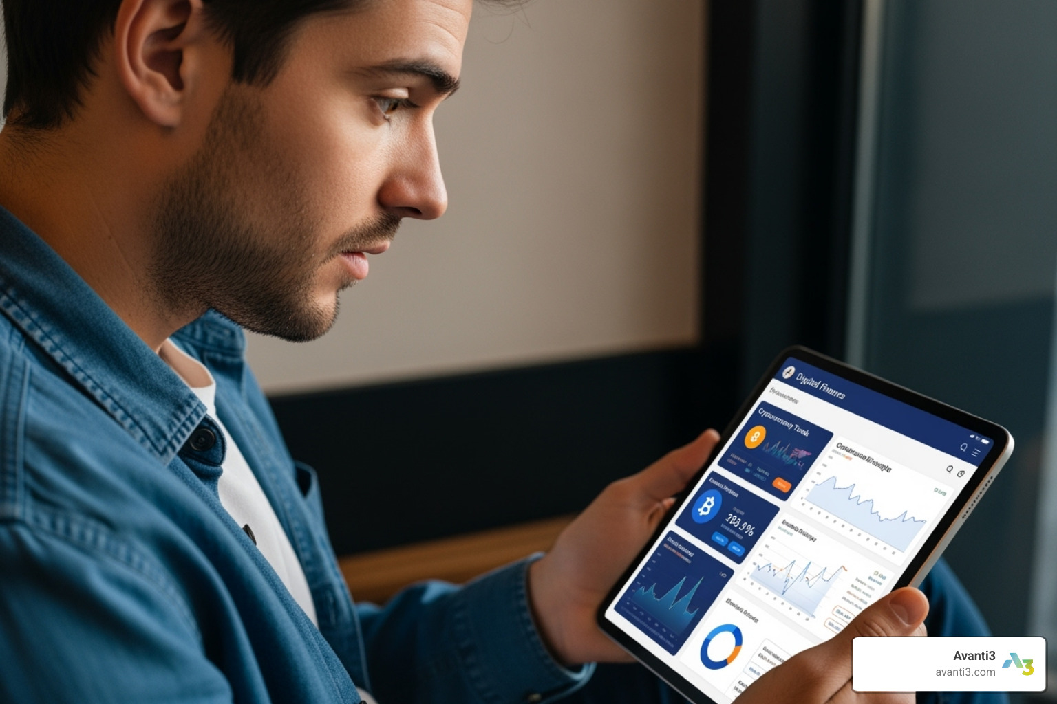 Person Learning Digital Finance - role of fintech in financial inclusion and financial integration