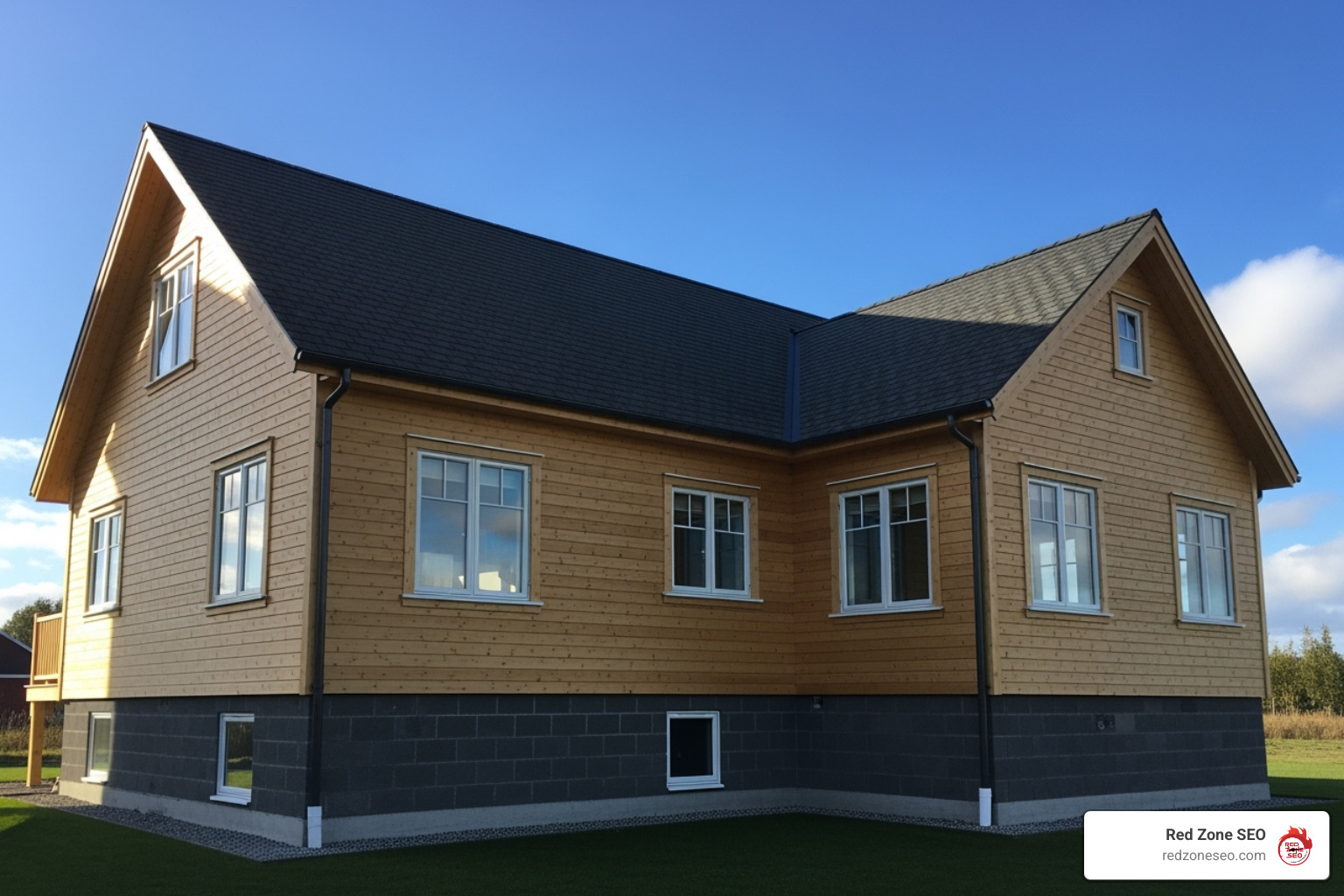 well-built house, with the foundation labeled "Solid On-Page SEO" and the strong roof and beautiful exterior labeled "Authoritative Off-Page SEO" - what is the difference between on-page and off-page seo