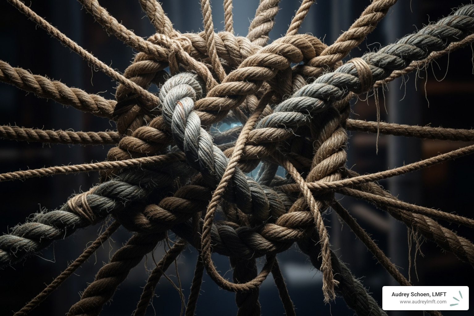 tangled knot - brainspotting therapy for perfectionism