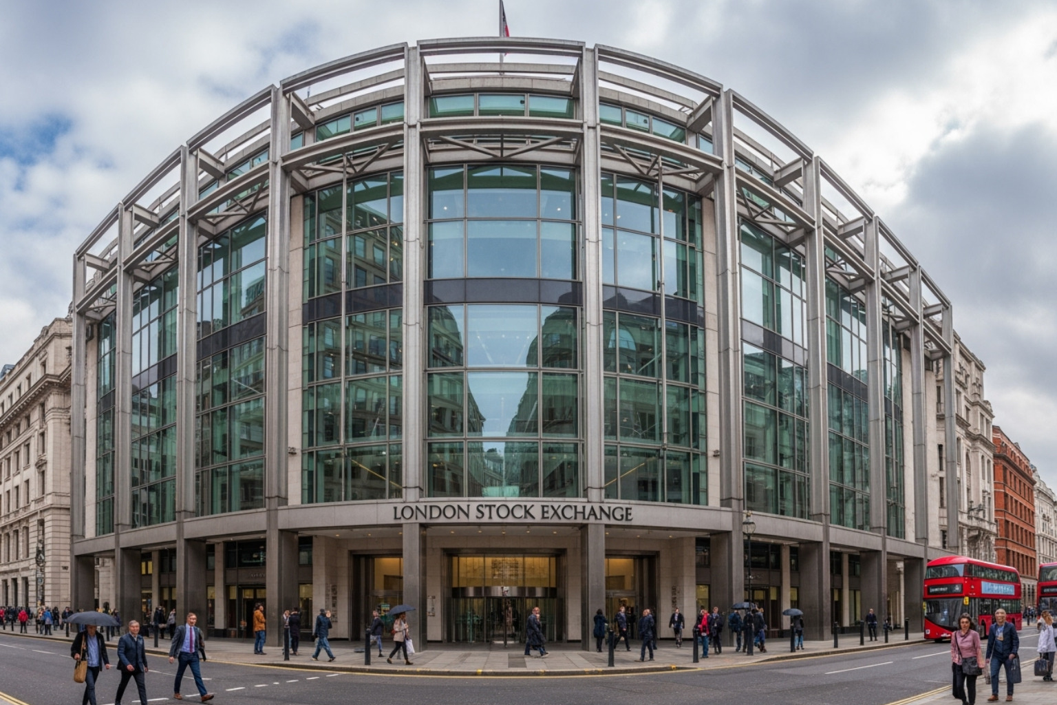London Stock Exchange building - fintechzoom.com ftse 100