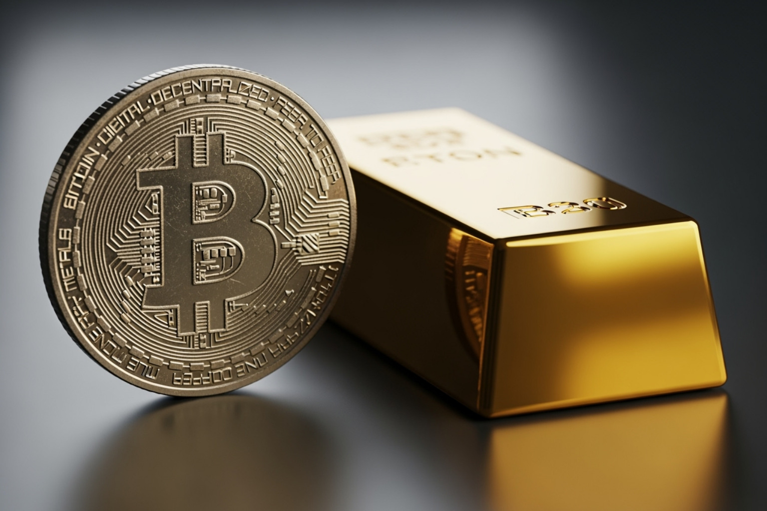 Bitcoin's finite supply compared to a bar of gold - fintechzoom.com bitcoin halving