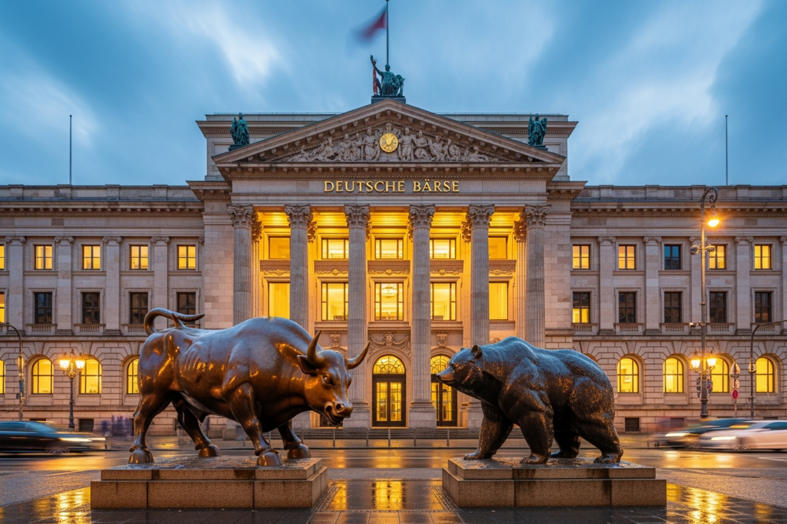 Frankfurt Stock Exchange building - fintechzoom.com dax40