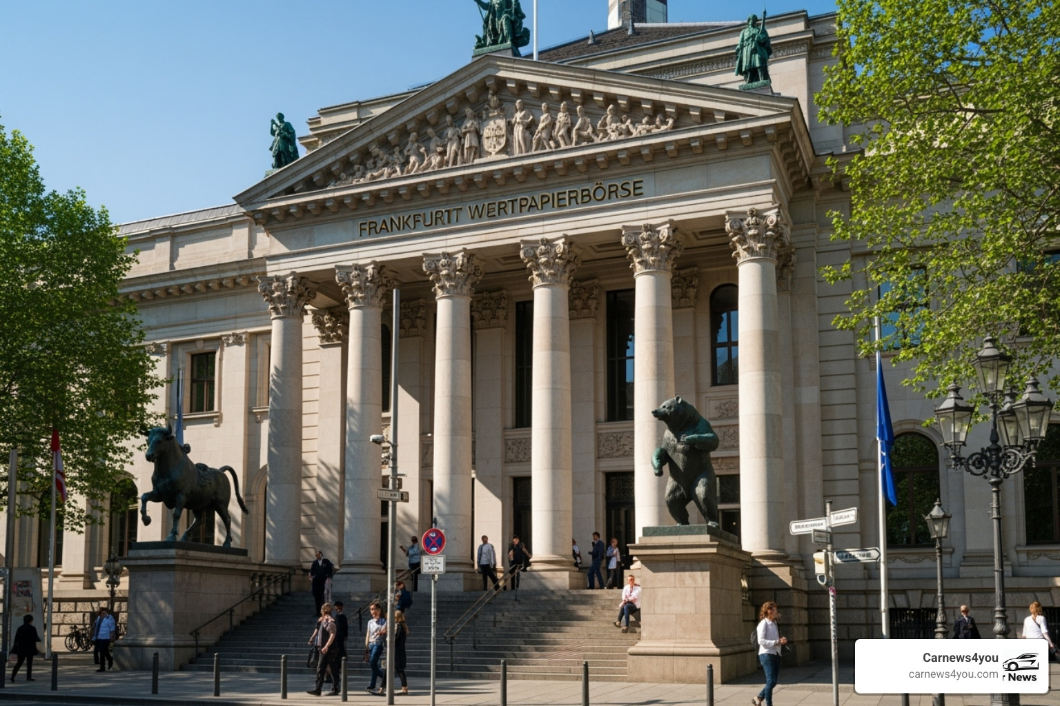 Frankfurt Stock Exchange building Frankfurt Stock Exchange building