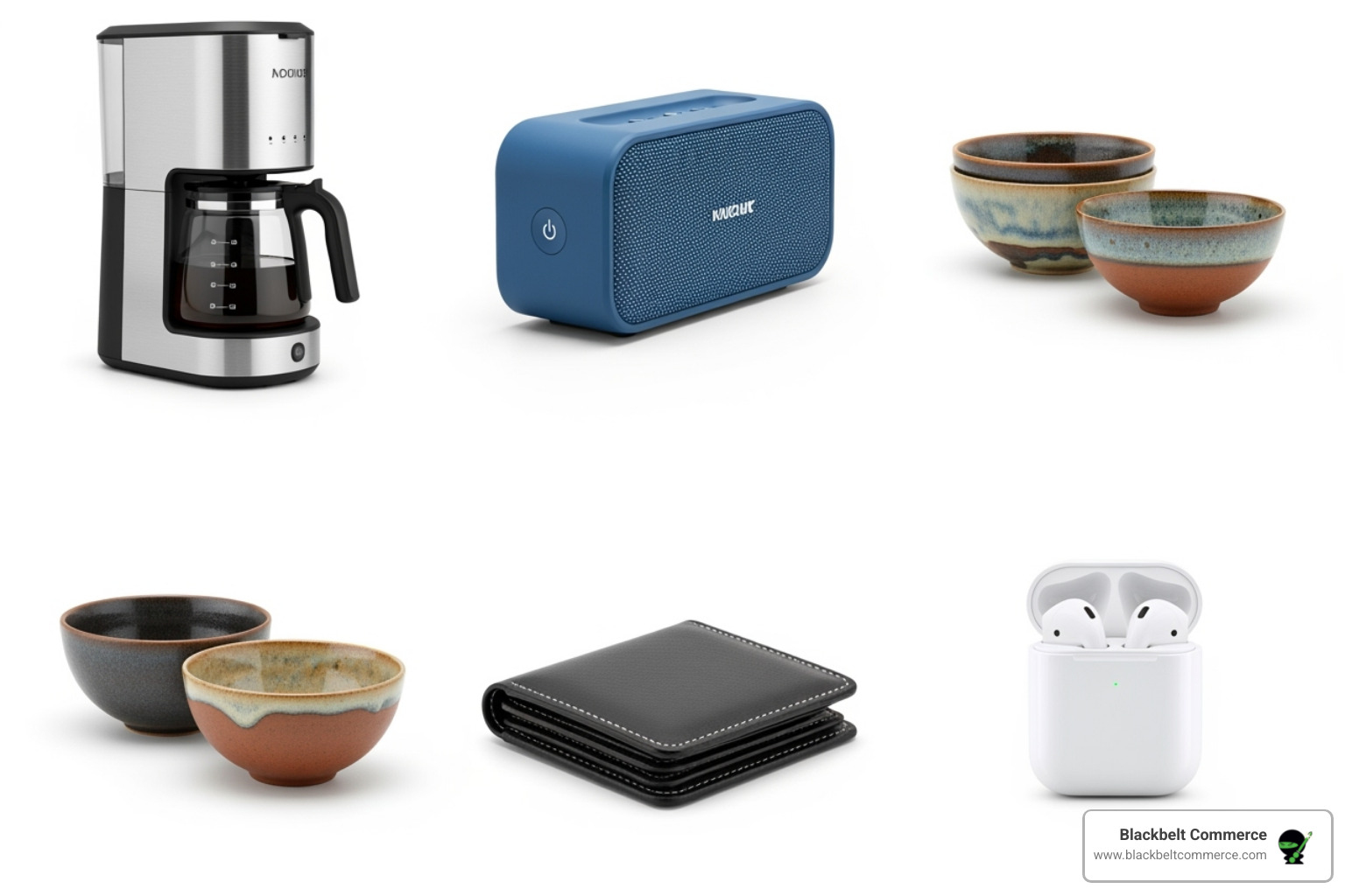 High-quality product photos on a clean background - E-commerce website development