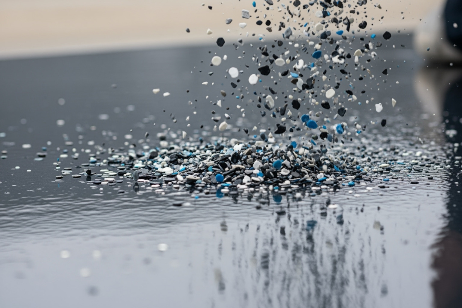 flake broadcast - polyaspartic driveway coating flake broadcast - polyaspartic driveway coating