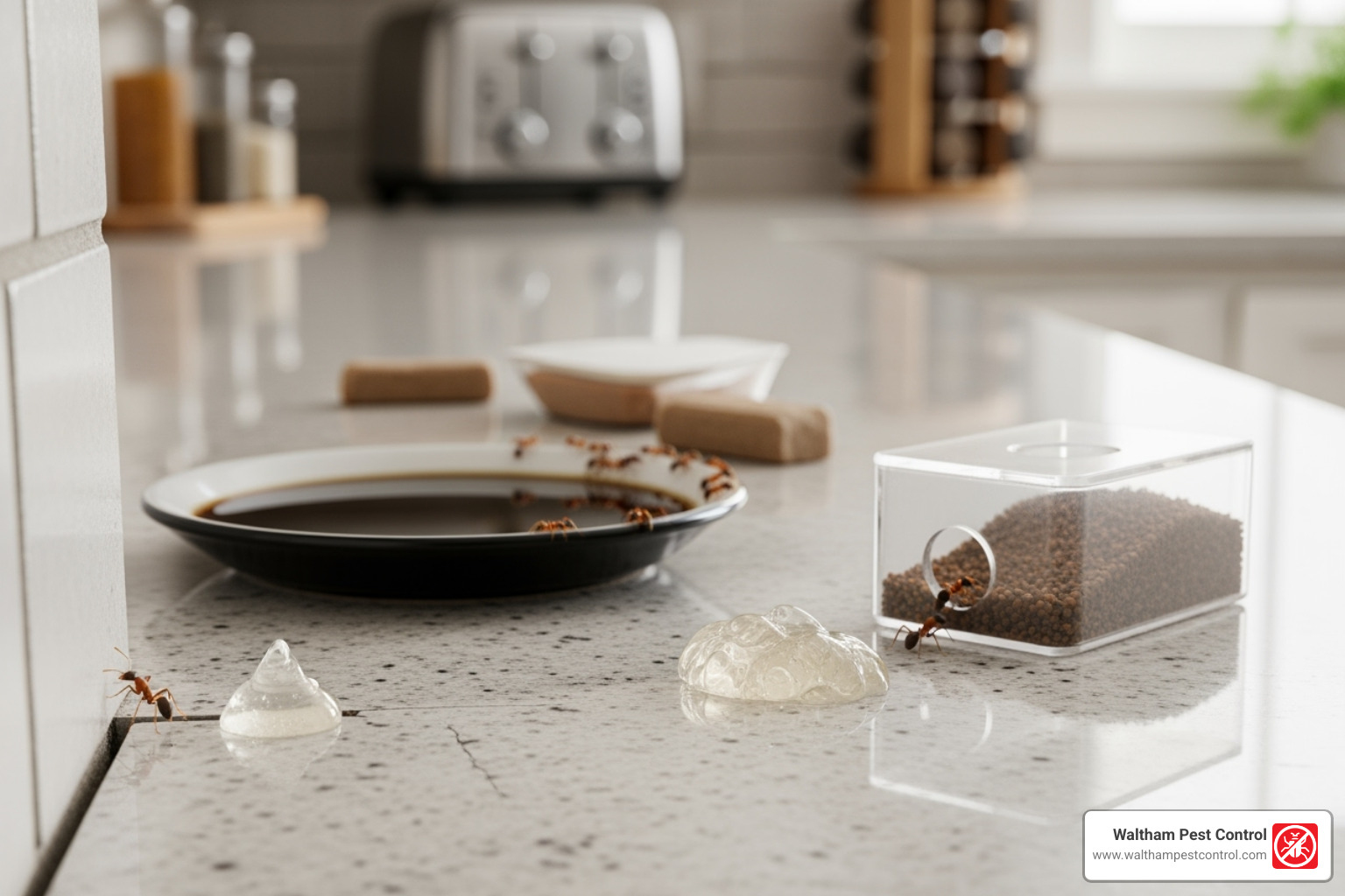 Different types of ant baits and their application - indoor ant extermination