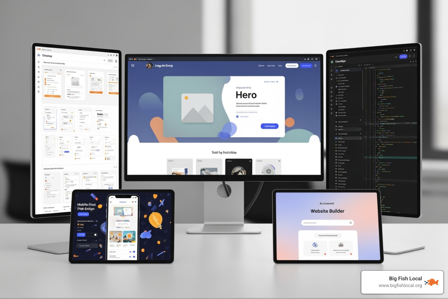 website builder comparison - custom business websites