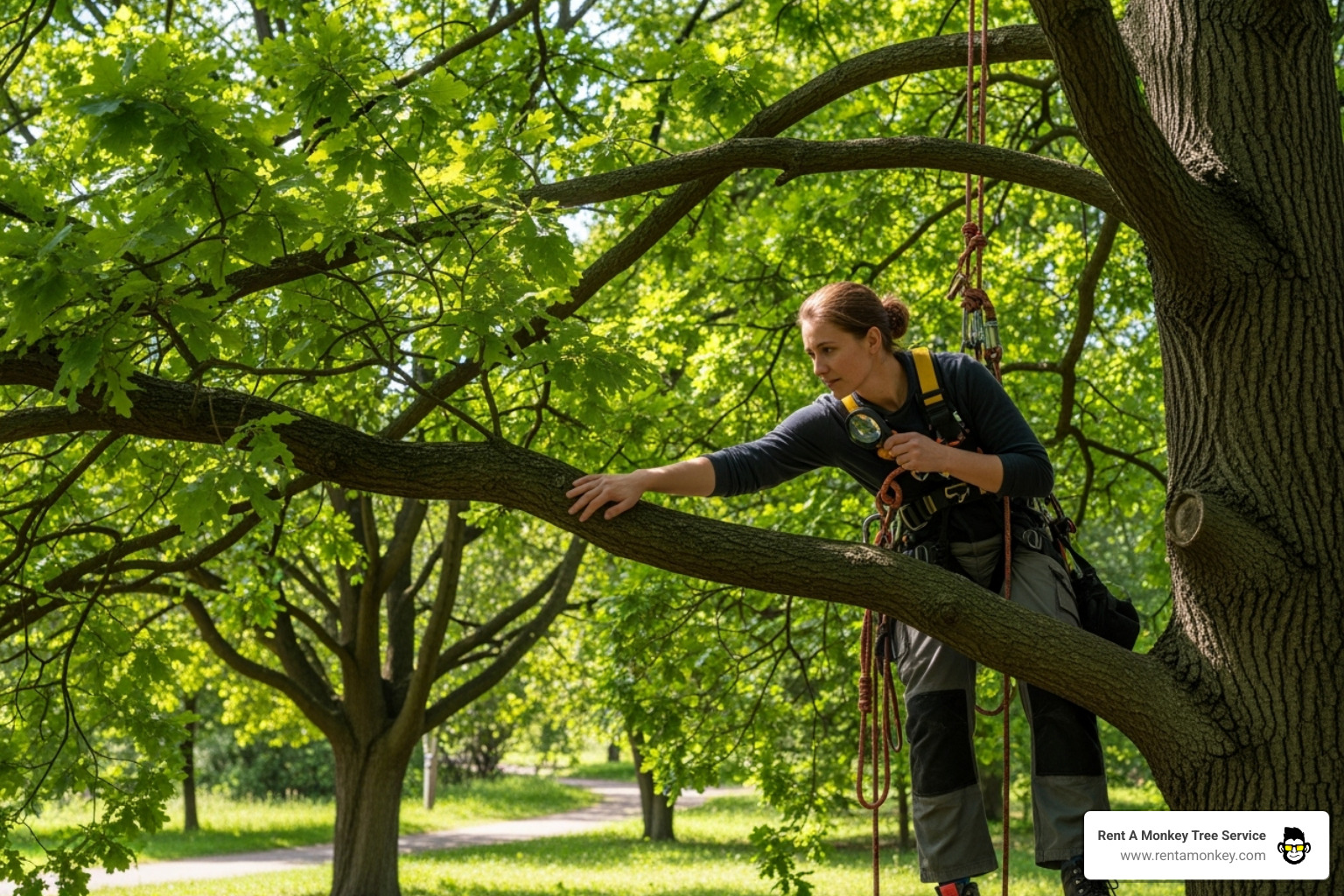 healthy tree maintenance - tree root rot treatment