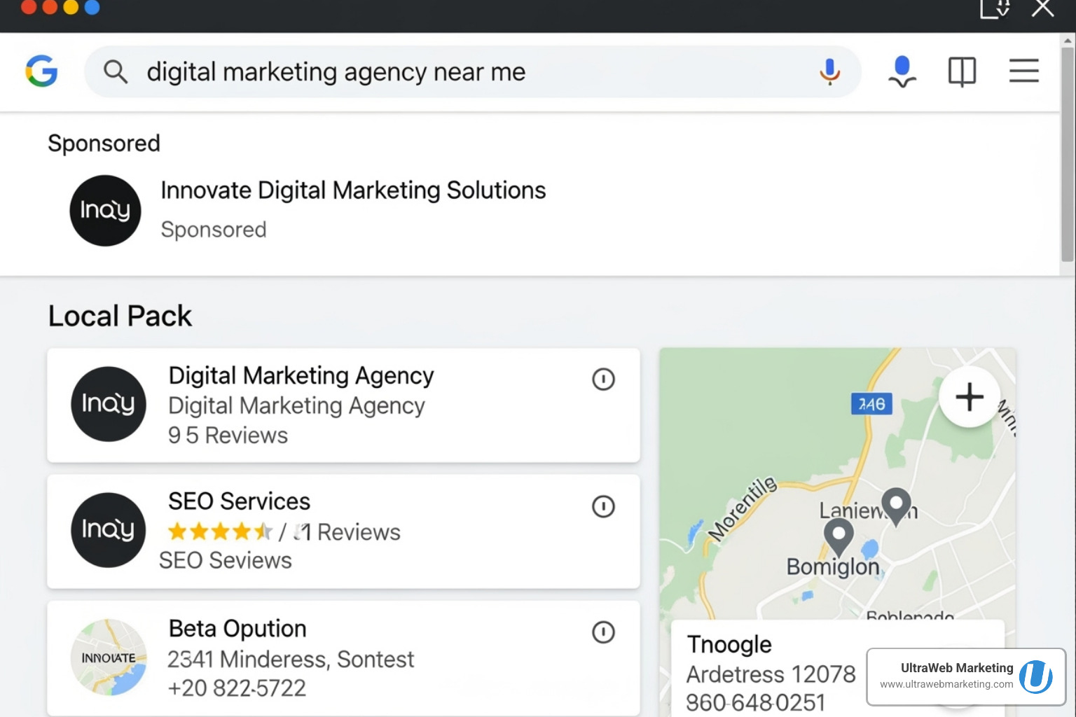 Google Ads search result for a local Boca Raton service - Boca Raton digital marketing Google Ads search result for a local Boca Raton service - Boca Raton digital marketing