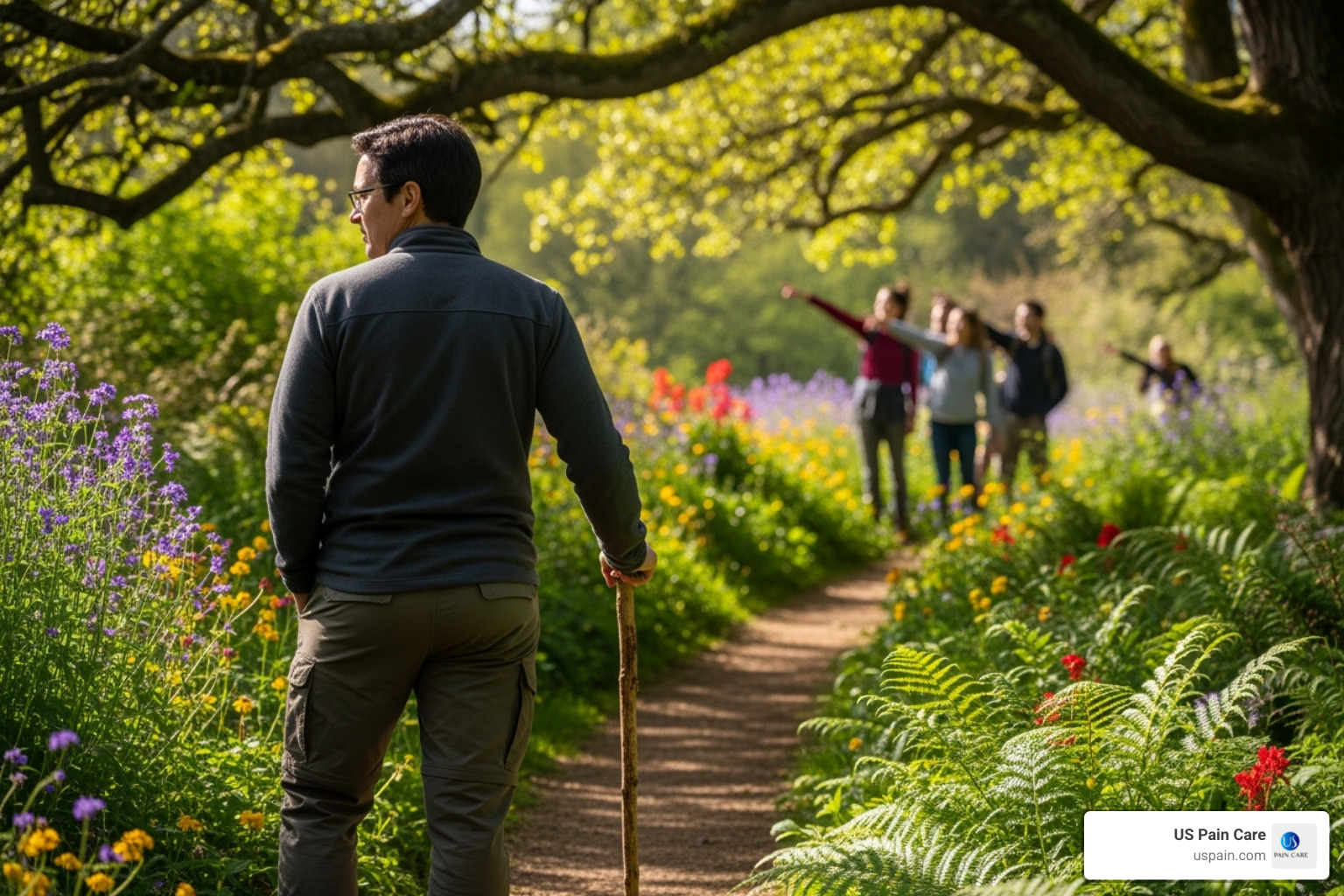 Image illustrating the concept of fear-avoidance, showing a person avoiding an activity they enjoy - chronic pain behavioral health