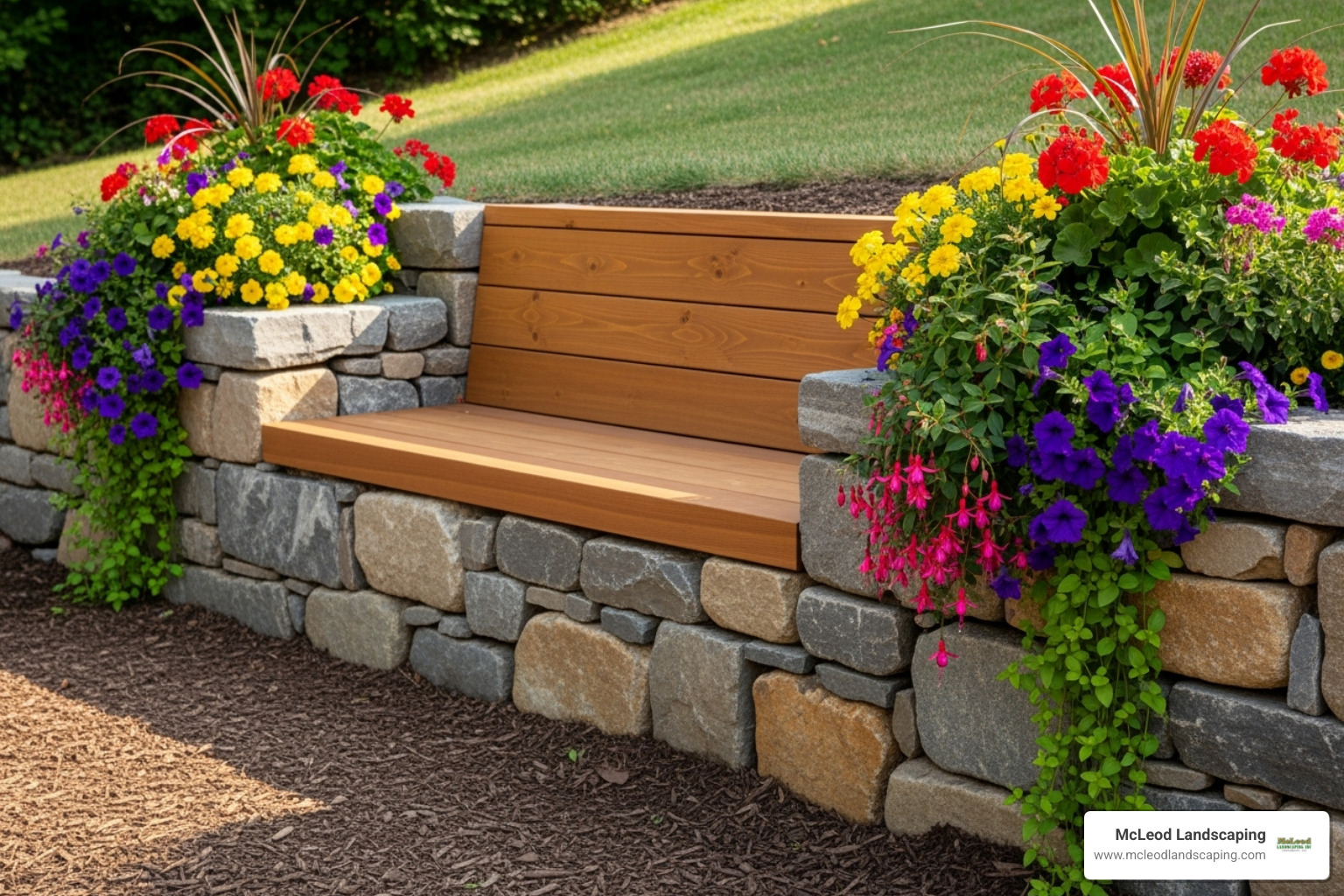Backyard Retaining Wall Ideas 2025: Stunning Hardscape, image size:1536x1024