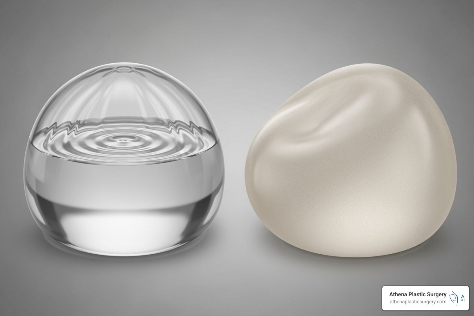 comparison of saline and silicone breast implants - breast lift with implants