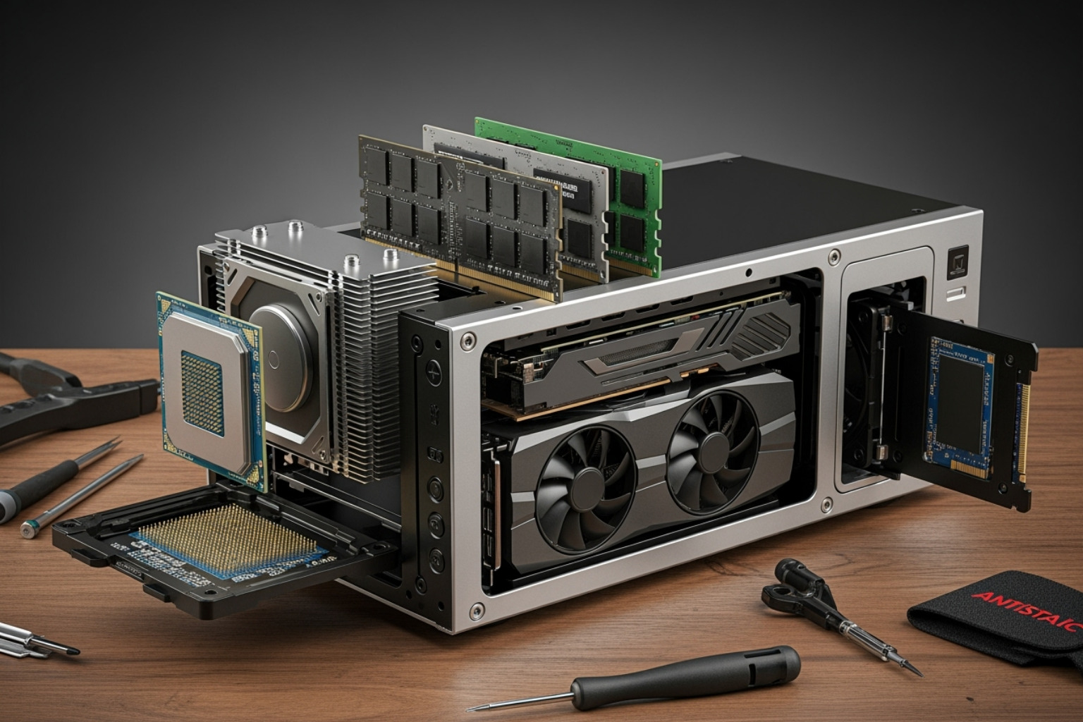 Modular computer with interchangeable parts - tech trends pboxcomputers
